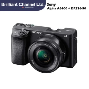 SONY Alpha A6400 Body /With 16-50MM /With 16-50+55-210KIT /With 18-135 KIT BLACK Mirrorless Camera