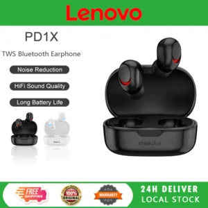 Lenovo PD1X Earphone Wireless Bluetooth Earbuds With HD Dual Mic Headphones