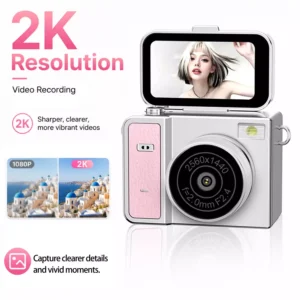 Video Camcorder Cameralightweight Design for Commute Daily Outings Carry